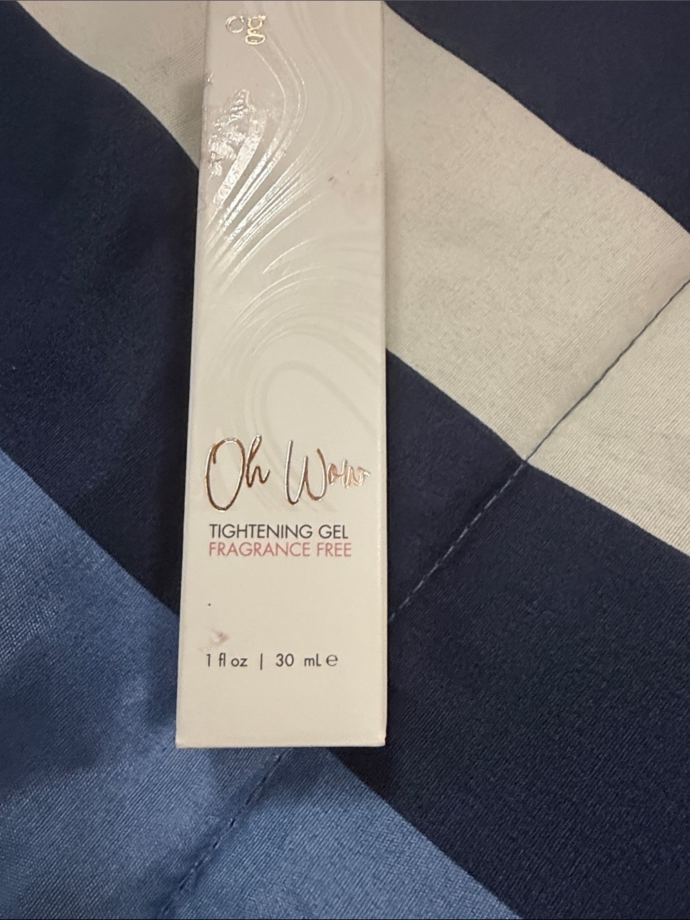 Oh Wow Tightening Gel Fragrance Free — White